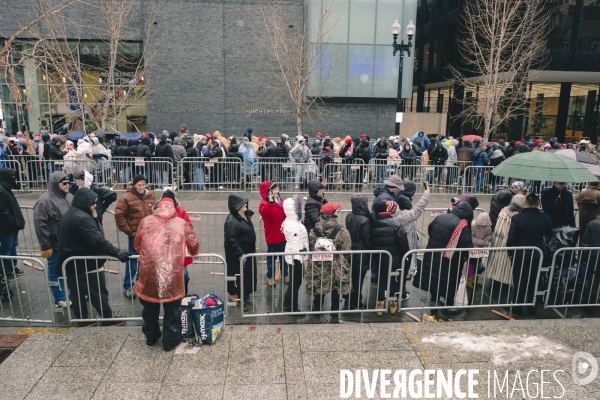 Rassemblement à la veille de l’investiture Donald Trump-Washington