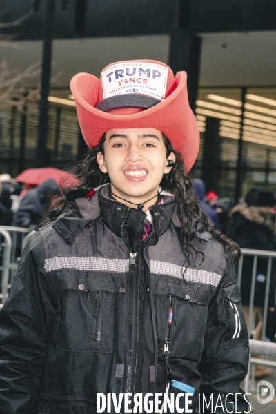 Rassemblement à la veille de l’investiture Donald Trump-Washington