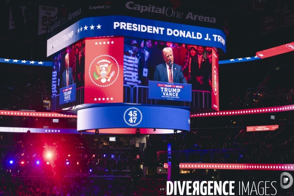 Rassemblement à la veille de l’investiture Donald Trump-Washington