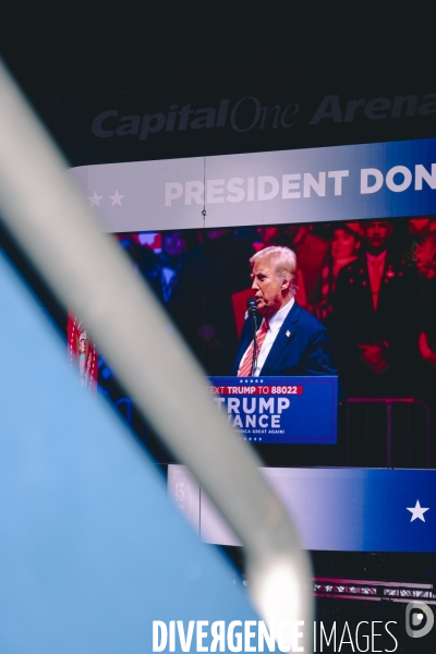 Rassemblement à la veille de l’investiture Donald Trump-Washington