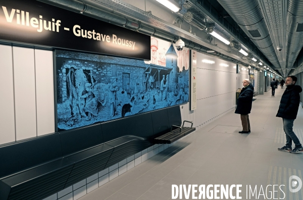 La station de métro Villejuif - Gustave Roussy