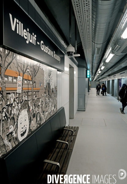 La station de métro Villejuif - Gustave Roussy