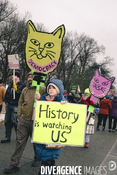 Rally People s March-Washington DC- Trump s inauguration