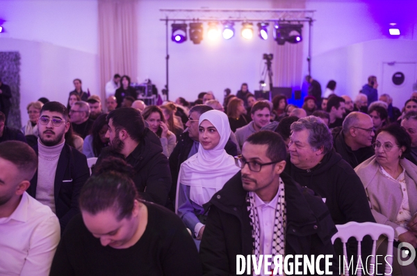 Meeting de campagne municipale de louis boyard a villeneuve-saint-georges.