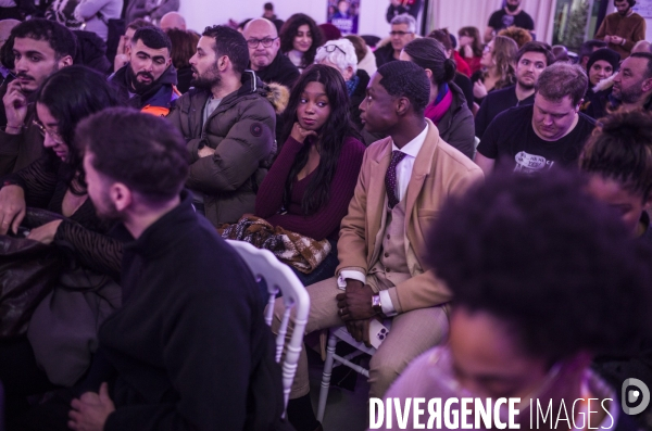 Meeting de campagne municipale de louis boyard a villeneuve-saint-georges.