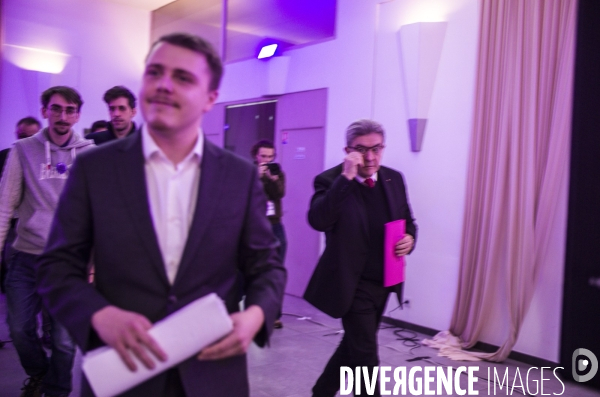 Meeting de campagne municipale de louis boyard a villeneuve-saint-georges.