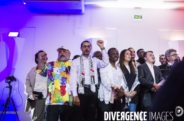 Meeting de campagne municipale de louis boyard a villeneuve-saint-georges.
