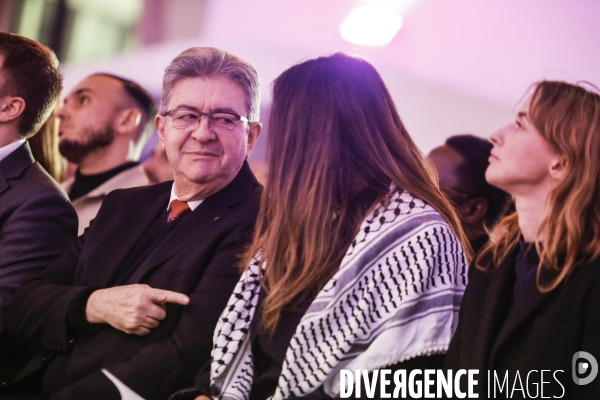 Meeting de campagne municipale de louis boyard a villeneuve-saint-georges.