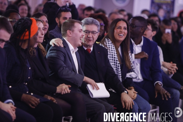 Meeting de campagne municipale de louis boyard a villeneuve-saint-georges.