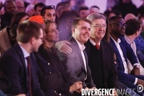 Meeting de campagne municipale de louis boyard a villeneuve-saint-georges.