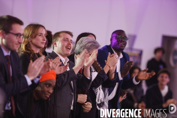 Meeting de campagne municipale de louis boyard a villeneuve-saint-georges.