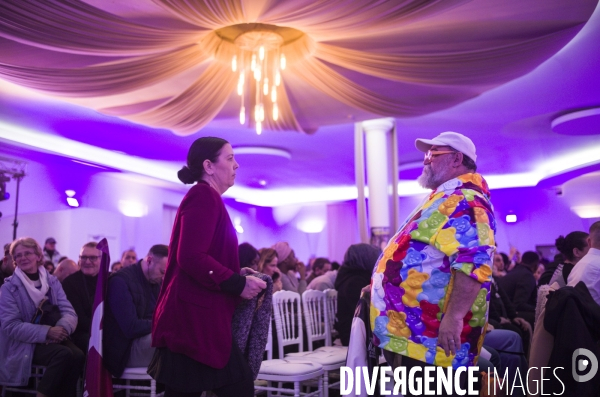 Meeting de campagne municipale de louis boyard a villeneuve-saint-georges.