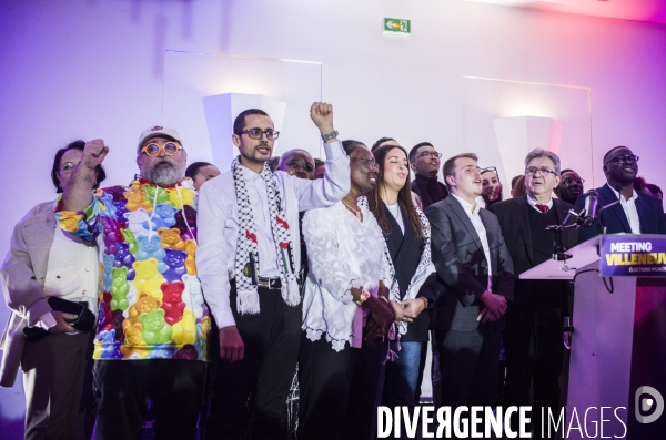 Meeting de campagne municipale de louis boyard a villeneuve-saint-georges.