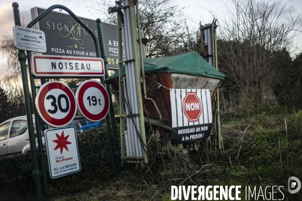 Noiseau, projet de construction d’une prison.