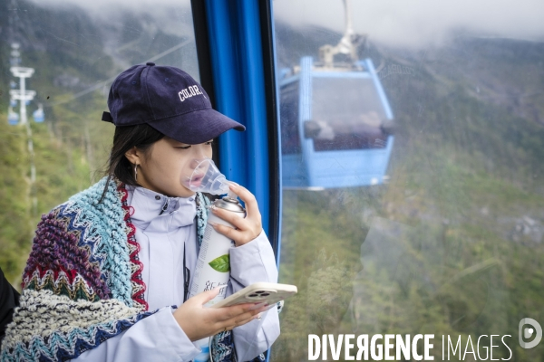 Tourisme en chine, ascension du mont du Dragon de Jade