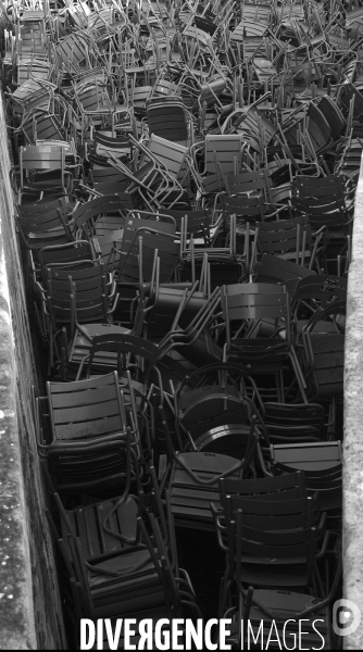 Aux Tuileries, l hiver