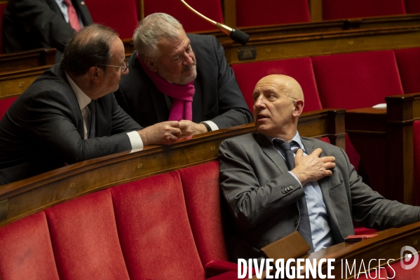 Motion de censure à l Assemblée nationale.