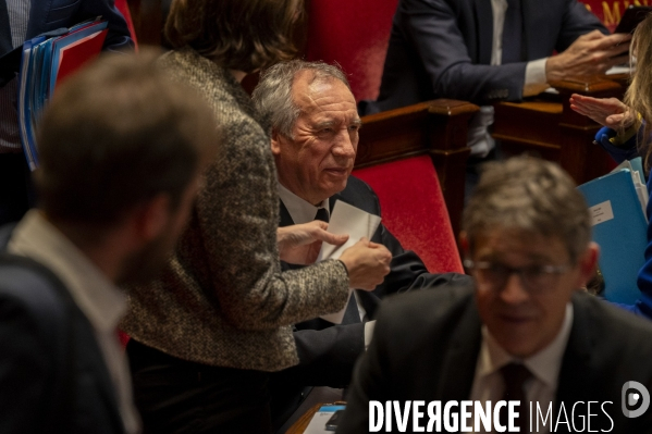Motion de censure à l Assemblée nationale.