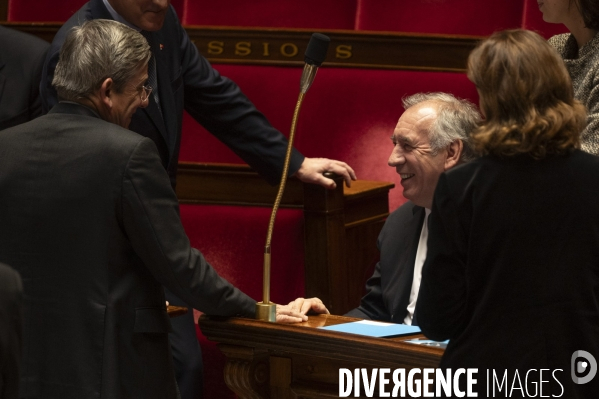 Motion de censure à l Assemblée nationale.