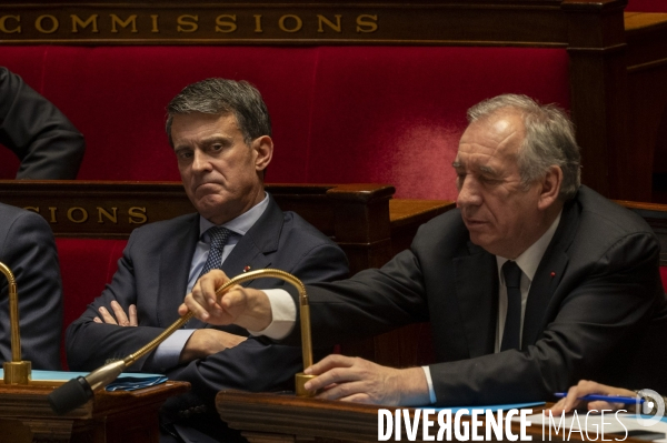 Motion de censure à l Assemblée nationale.