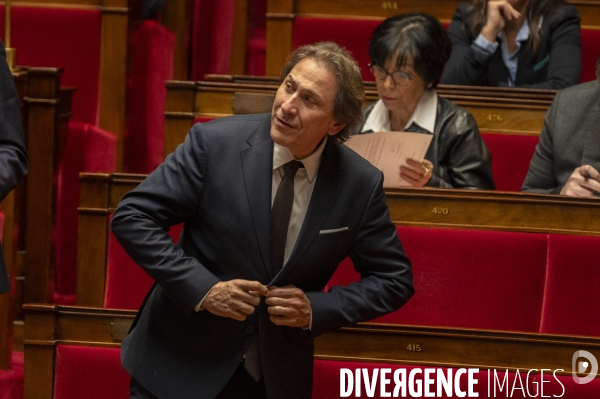 Motion de censure à l Assemblée nationale.