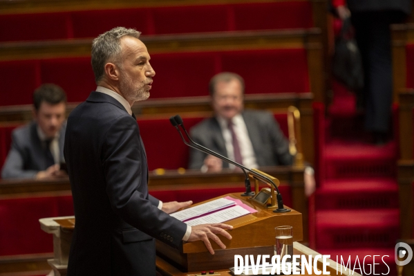 Motion de censure à l Assemblée nationale.