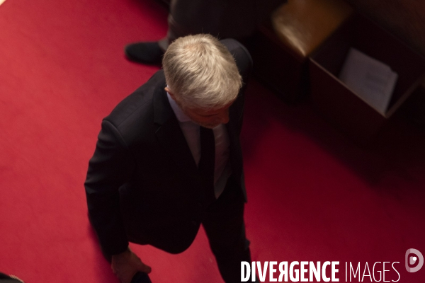Motion de censure à l Assemblée nationale.