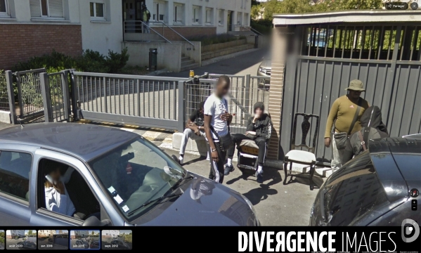 Le narcotrafic en Seine-Saint-Denis avec Google Maps
