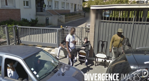 Le narcotrafic en Seine-Saint-Denis avec Google Maps