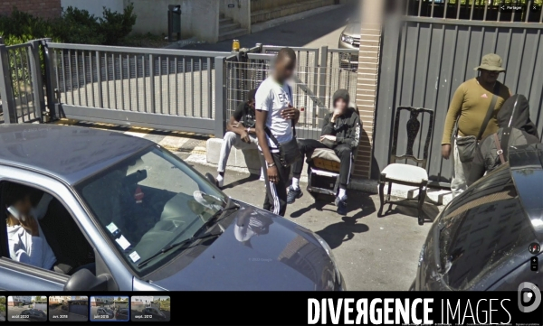 Le narcotrafic en Seine-Saint-Denis avec Google Maps