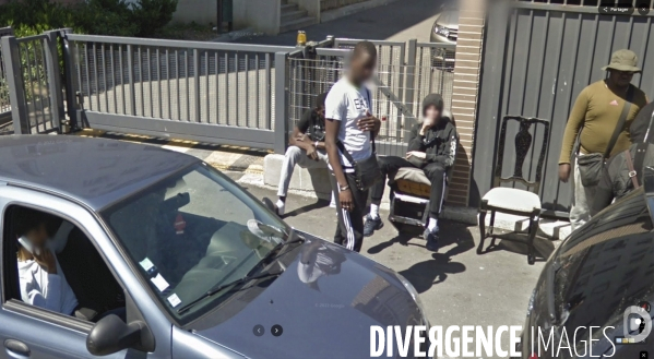 Le narcotrafic en Seine-Saint-Denis avec Google Maps
