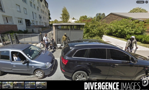 Le narcotrafic en Seine-Saint-Denis avec Google Maps