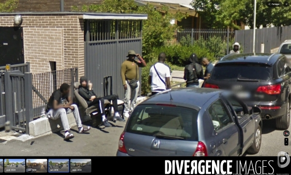 Le narcotrafic en Seine-Saint-Denis avec Google Maps
