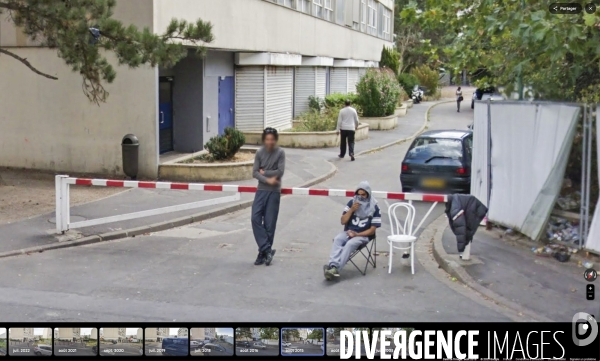 Le narcotrafic en Seine-Saint-Denis avec Google Maps