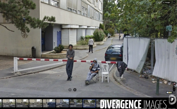 Le narcotrafic en Seine-Saint-Denis avec Google Maps