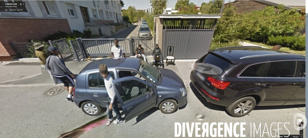 Le narcotrafic en Seine-Saint-Denis avec Google Maps