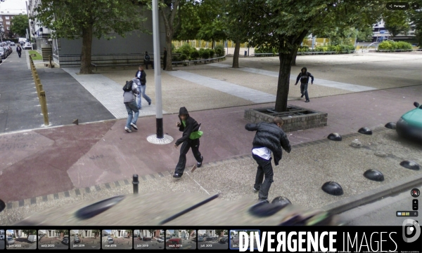 Le narcotrafic en Seine-Saint-Denis avec Google Maps