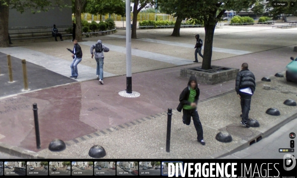 Le narcotrafic en Seine-Saint-Denis avec Google Maps