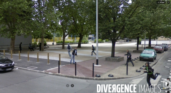 Le narcotrafic en Seine-Saint-Denis avec Google Maps