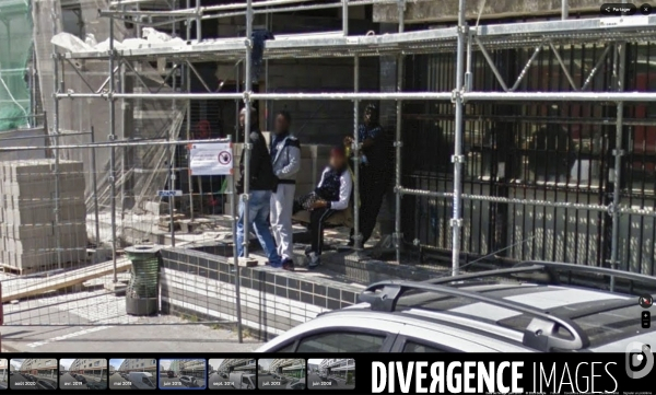 Le narcotrafic en Seine-Saint-Denis avec Google Maps