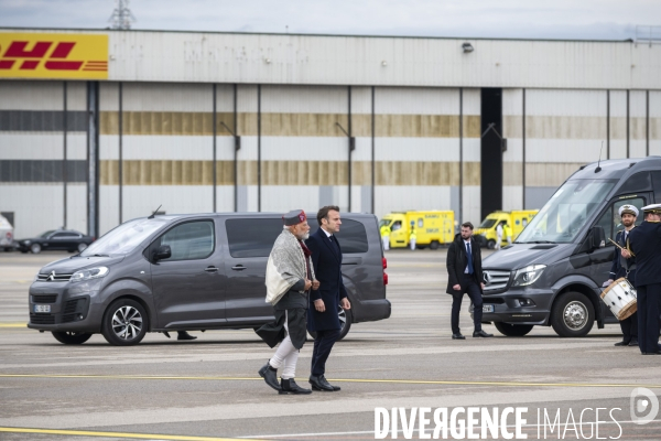 Emmanuel Macron et Narendra Modi en visite à Marseille