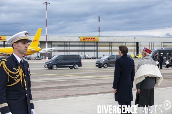 Emmanuel Macron et Narendra Modi en visite à Marseille