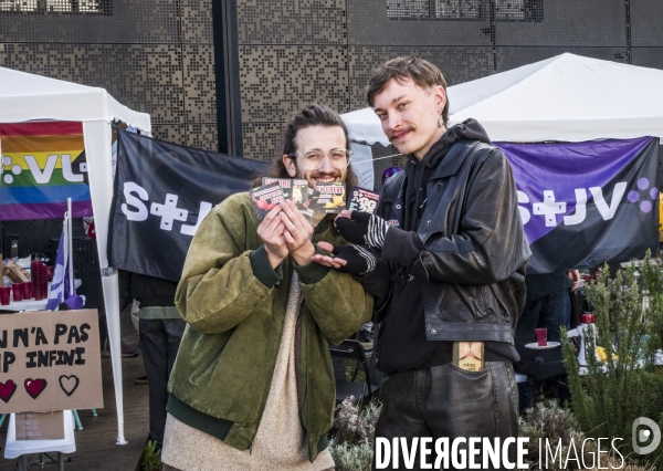 Travailleurs du jeu video en greve - Montpellier, 13.02.2025