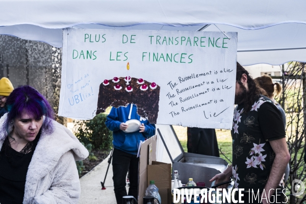 Travailleurs du jeu video en greve - Montpellier, 13.02.2025