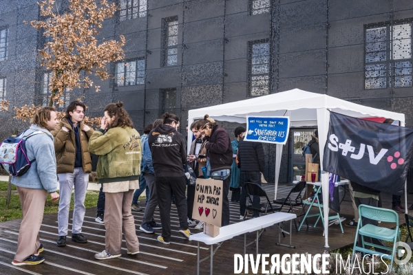 Travailleurs du jeu video en greve - Montpellier, 13.02.2025