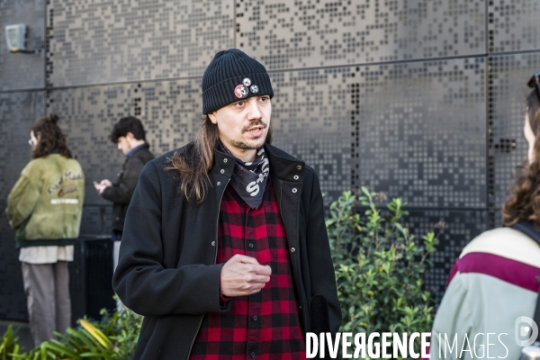 Travailleurs du jeu video en greve - Montpellier, 13.02.2025