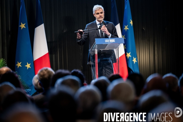 Laurent Wauquiez, candidat à la présidence de LR.