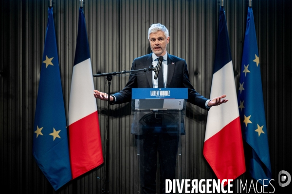 Laurent Wauquiez, candidat à la présidence de LR.