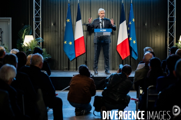 Laurent Wauquiez, candidat à la présidence de LR.