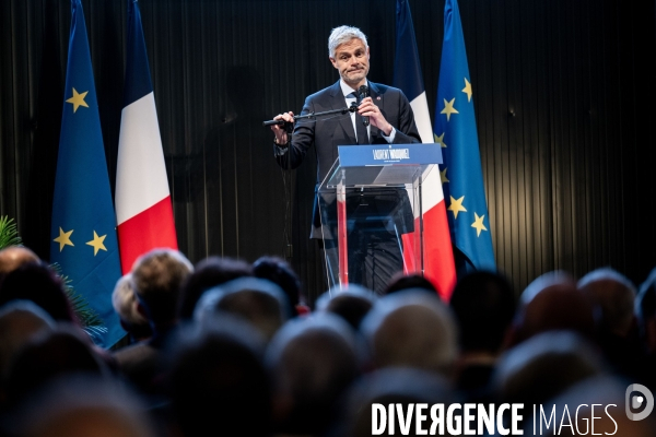 Laurent Wauquiez, candidat à la présidence de LR.
